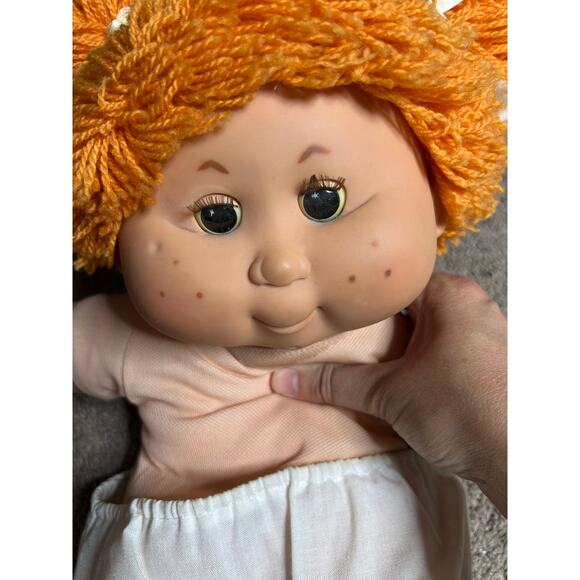 Vintage My Dream Baby B.B. Made in Spain 1980's Yarn Hair Sleep Star Eyes 18" - Picture 2 of 7